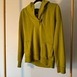 Green Hooded Sweatshirt